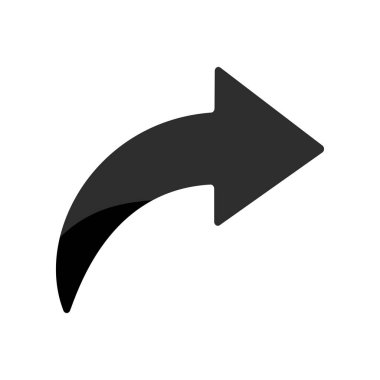 Ok, sağ işaret, yeniden yap düğmesi Vektörü