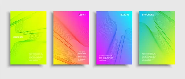 Brochure vectorielle design moderne — Image vectorielle
