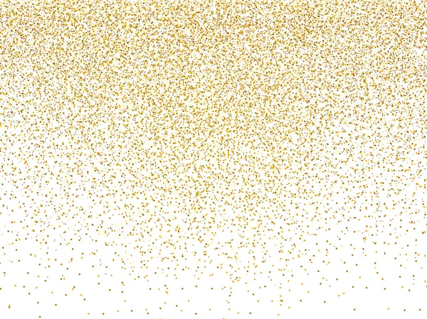Vector golden luxury glitter effect background. — Stock Vector
