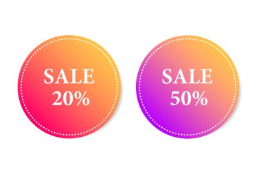 Etiket gradyan satış vektörü