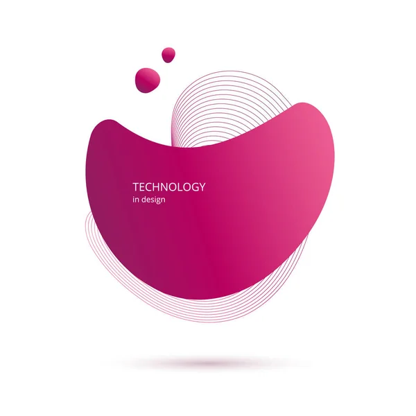 Kabarcık pembe tasarım vektör grafik tasarım bir