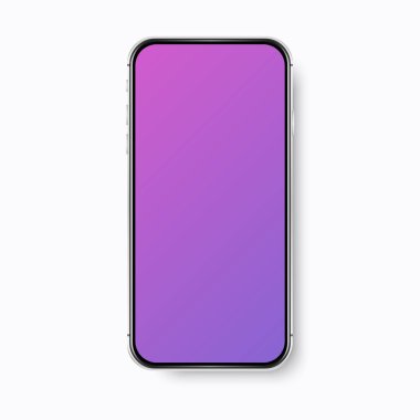 Telefon gümüş menekşe