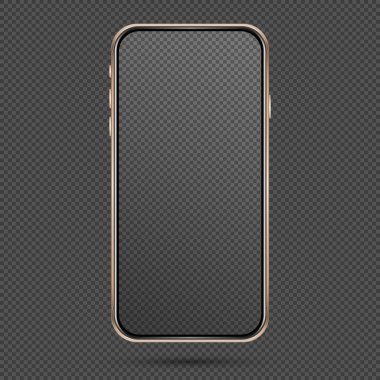 Telefon altın boş karanlık