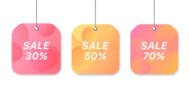 Modern çok renkli şablon. Son yaz indirimi.