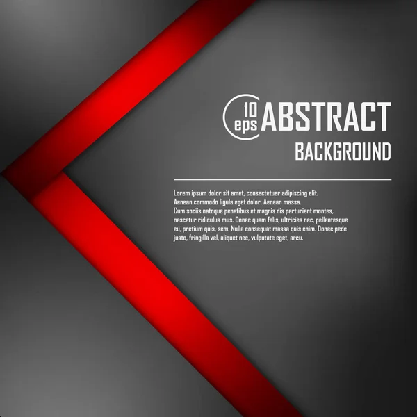 Fondo abstracto de papel de origami negro. Ilustración vectorial — Vector de stock