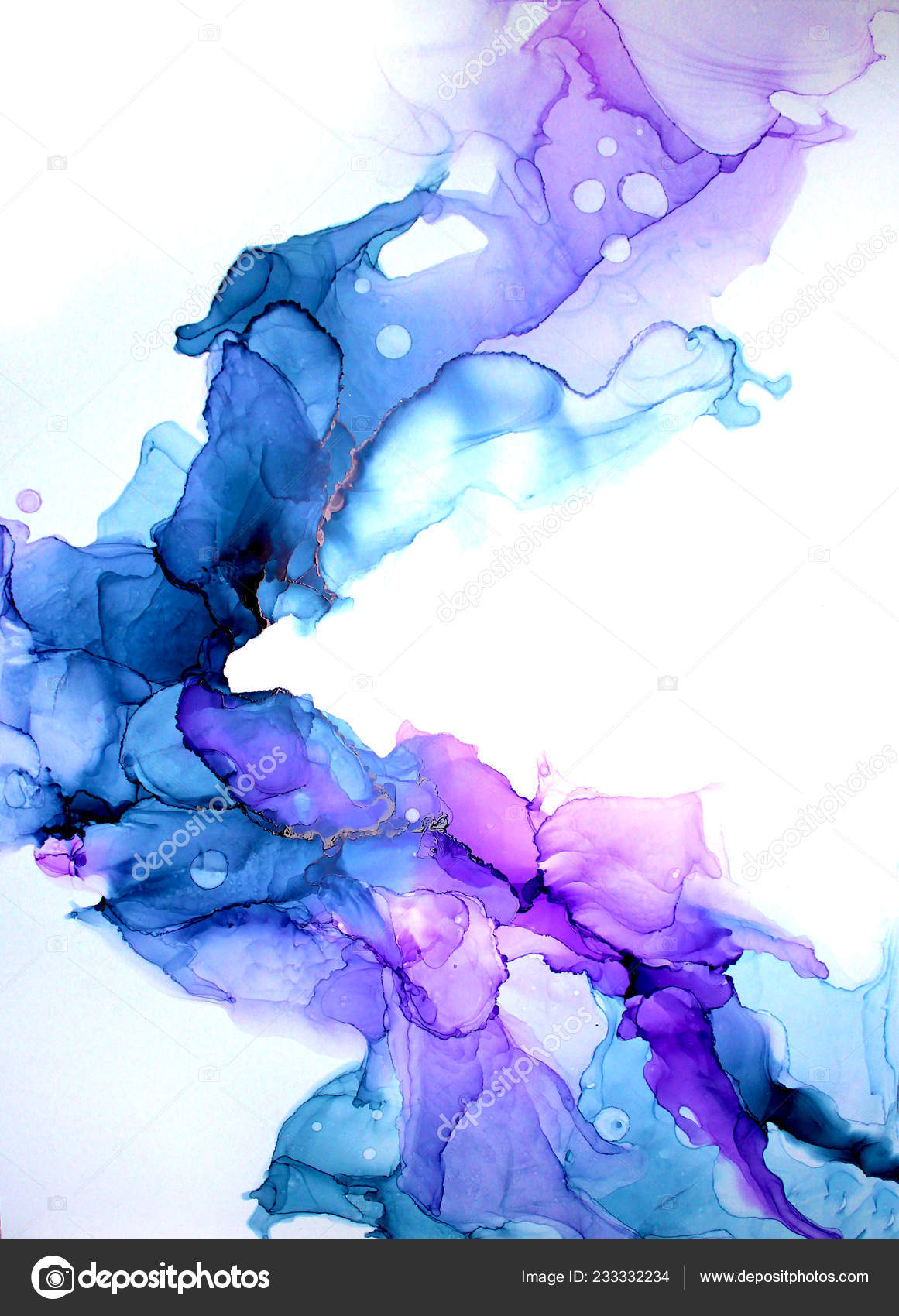 Abstract Watercolor Art Hand Painted Background. Watercolor Stains. Watercolor Wash. Stock Photo By ©Design.anya@Gmail.com 233332234