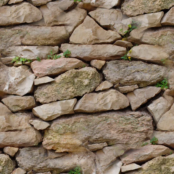 Seamless pattern of modern style design decorative real stone wall — Stock Photo, Image