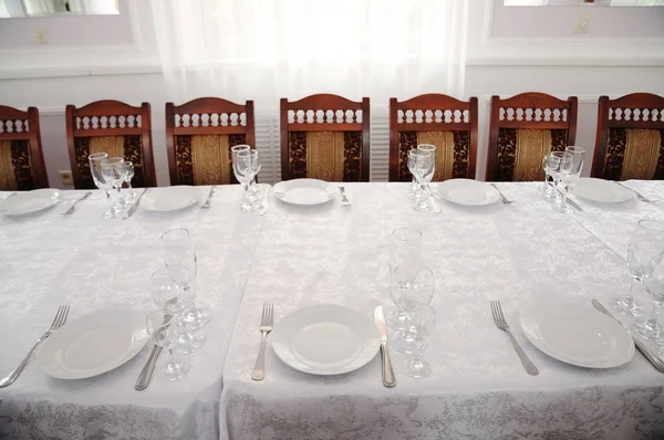 Table Banquet Servie Restaurant — Photo