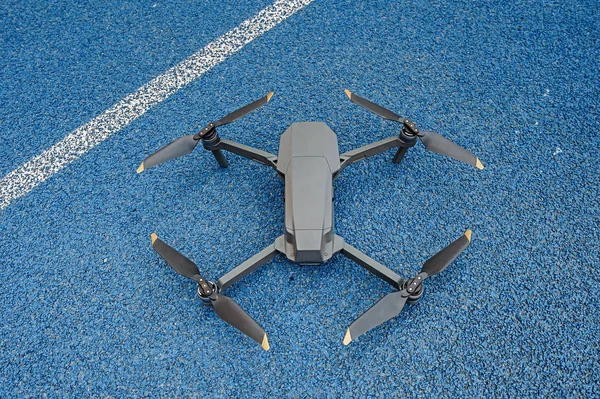 Modern Drone Szemközti Nézet — Stock Fotó