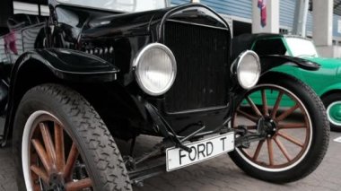 Moscow region, Rusya Federasyonu - 16 Eylül 2018: retro otomobil markası Ford T