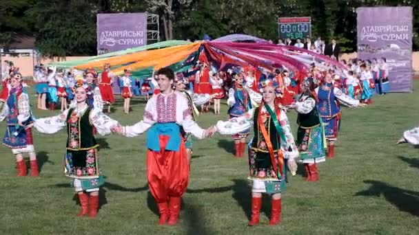 Danza folclórica ucraniana — Vídeos de Stock
