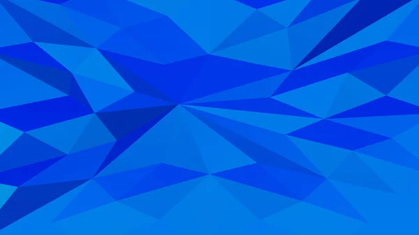 Blå Polygonal geometrisk yta bakgrund. 3D-rendering. — Stockfoto