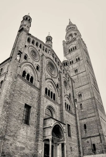 Cúpula Torrazzo Campanario Catedral Cremona Norte Italia Efecto Hdr Efecto — Foto de Stock