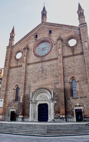Iglesia San Francisco Piacenza Italia Efecto Hdr — Foto de Stock