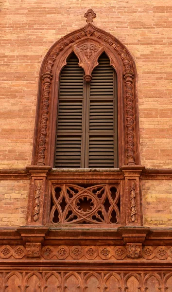 Palácio Valenti Laranja Faenza Itália — Fotografia de Stock