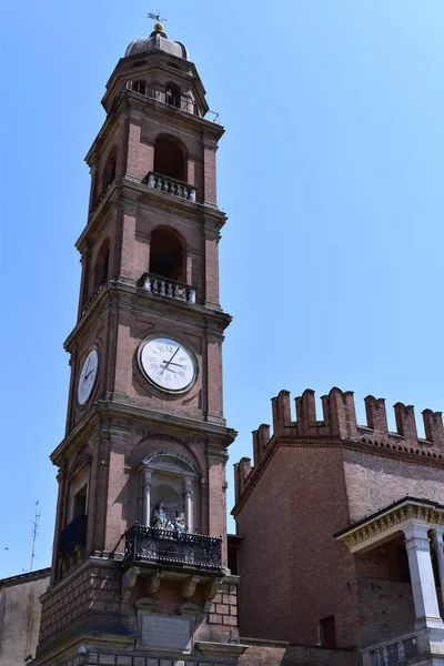 Torre Del Reloj Faenza Italia — Foto de Stock