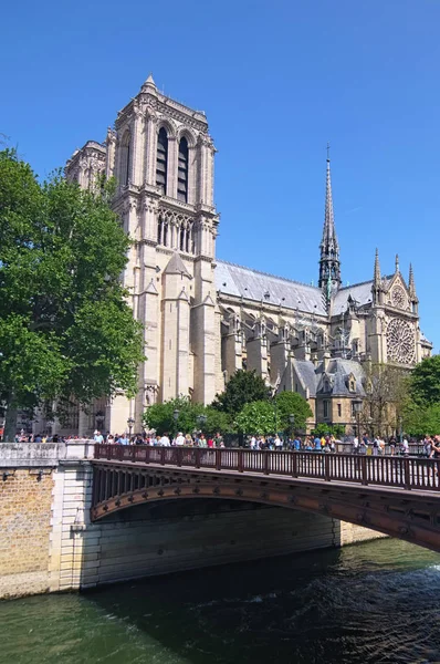 Παρίσι Γαλλία Μάιος 2018 Notre Dame Καθεδρικό Ναό Notre Dame — Φωτογραφία Αρχείου