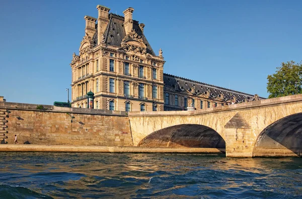 Παρίσι Γαλλία Μάιος 2018 Γραφικό Ανάχωμα Του Ποταμού Σηκουάνα Αρχαίο — Φωτογραφία Αρχείου