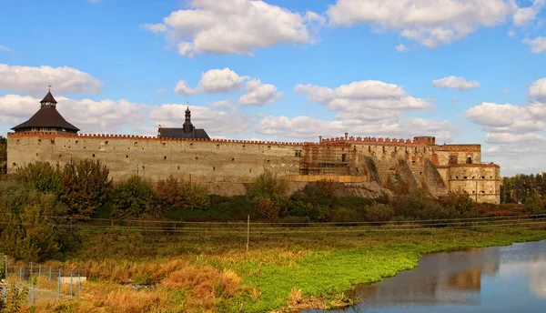 Panoramablick Auf Die Antike Burg Medzhybizh Festung Gebaut Als Bollwerk — Stockfoto
