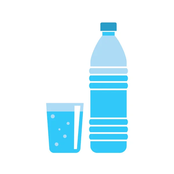 Plastic water bottle icon, refreshing blue liquid isolated 24730274 Vector  Art at Vecteezy