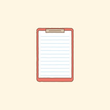 Pano. El çizmek. Çizgili sabıkasız vektör çizim