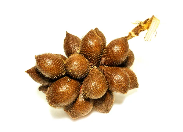 Thai lychee fruit on white background — Stock Photo, Image