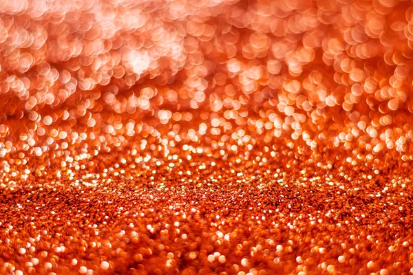 Glitter Light absztrakt piros narancssárga bokeh homályos háttér — Stock Fotó