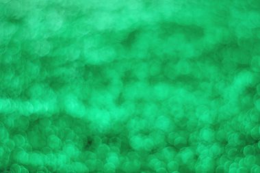 Soyut cyans ışık bokeh bulanık arka plan 