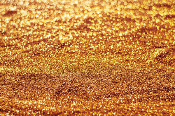 Glitter Light absztrakt narancssárga bokeh homályos háttér — Stock Fotó