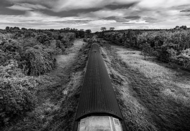 Tren orman ve bulut fırtına, Siyah demiryolu taşımacılığı