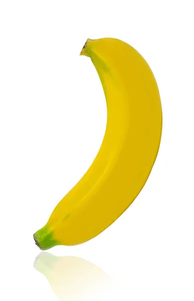 Owoce Bananowej Diety Izolowane Białym Tle Ścieżki Wycinania — Zdjęcie stockowe