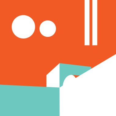 Soyut geometrik. Parlak arkaplan.