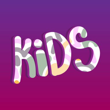 Elle çizilmiş çocuk resimleri, posterler, harflerle yazılmış baskılar. Çocuk harfleri..