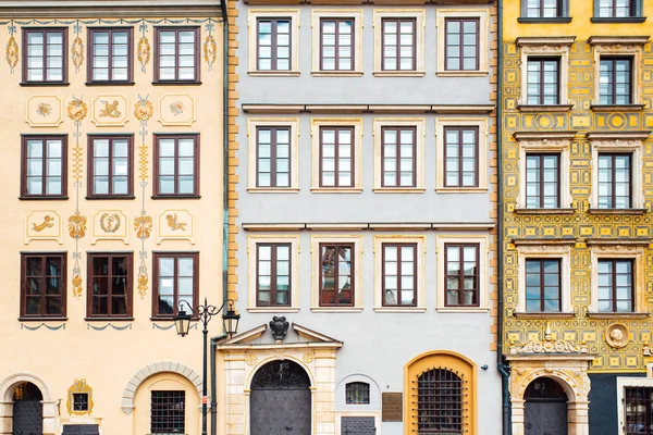 Tourist Area Old Town Warsaw Poland — Stock Photo, Image