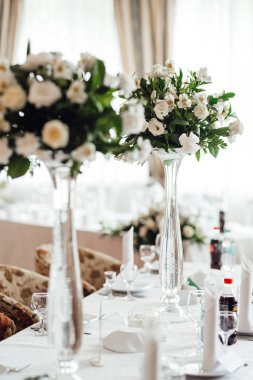 Ziyafet salonu düğün dekoratif elemanları ile için