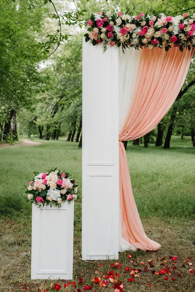 Área de ceremonia de boda — Foto de Stock