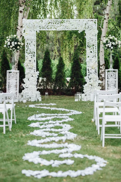 Huwelijk ceremonie gebied — Stockfoto