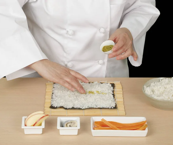 Chef de sushi — Foto de Stock