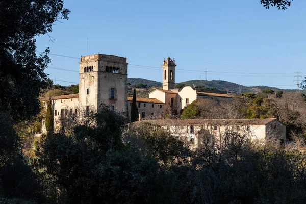 Μονή Sant Jeroni Murtra Χτίστηκε 14Ο Αιώνα Είναι Όπου Καθολικοί — Φωτογραφία Αρχείου