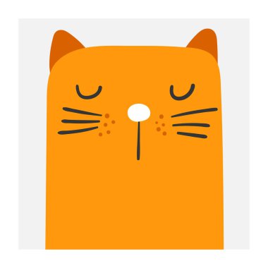 Sevimli kedi portresi. Evcil hayvan mağazası için komik kedi yavrusu, merkezi benimsemek