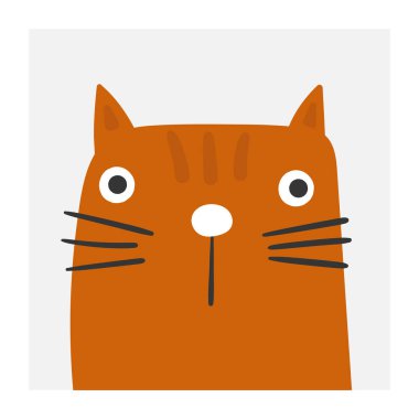 Sevimli kedi portresi. Evcil hayvan mağazası için komik kedi yavrusu, merkezi benimsemek