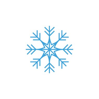 Noel Kar Taneleri tasarımı Kış kar ikonu