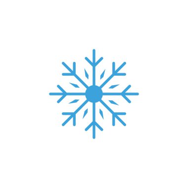 Noel Kar Taneleri tasarımı Kış kar ikonu