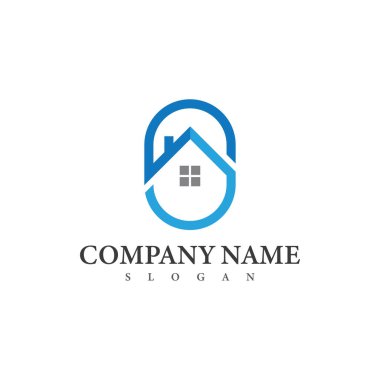 Mülkiyet ve inşaat logosu tasarımı