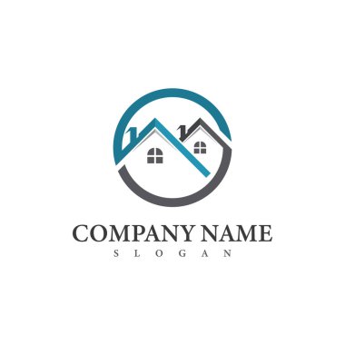 Mülkiyet ve inşaat logosu tasarımı