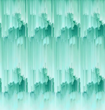 Dalgalı ve gelişigüzel karışık yeşil renk tonlarını tuval üzerinde. Ev dekorasyonu ve iç tasarım kavramı