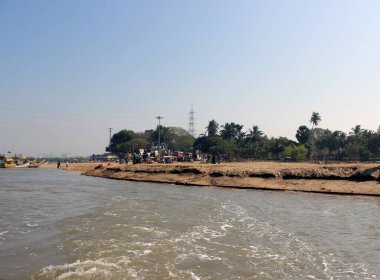 Hint sahili deniz manzarası