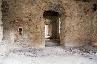 Kamenec-Podolskiy, Ukrayna-Eylül 2017: Tarihi bir villa kalıntıları