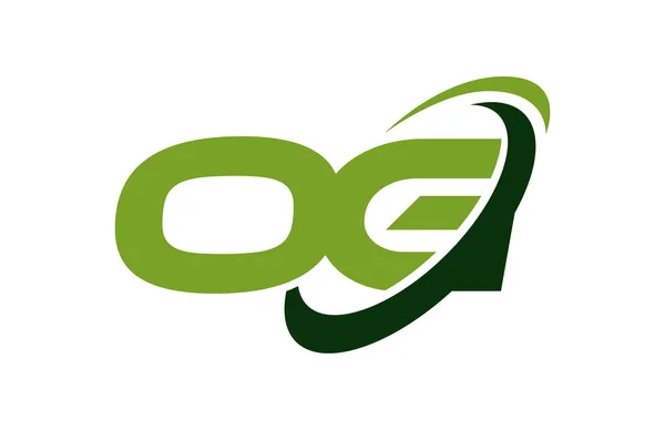 Вектор Зеленой Буквы — стоковый вектор