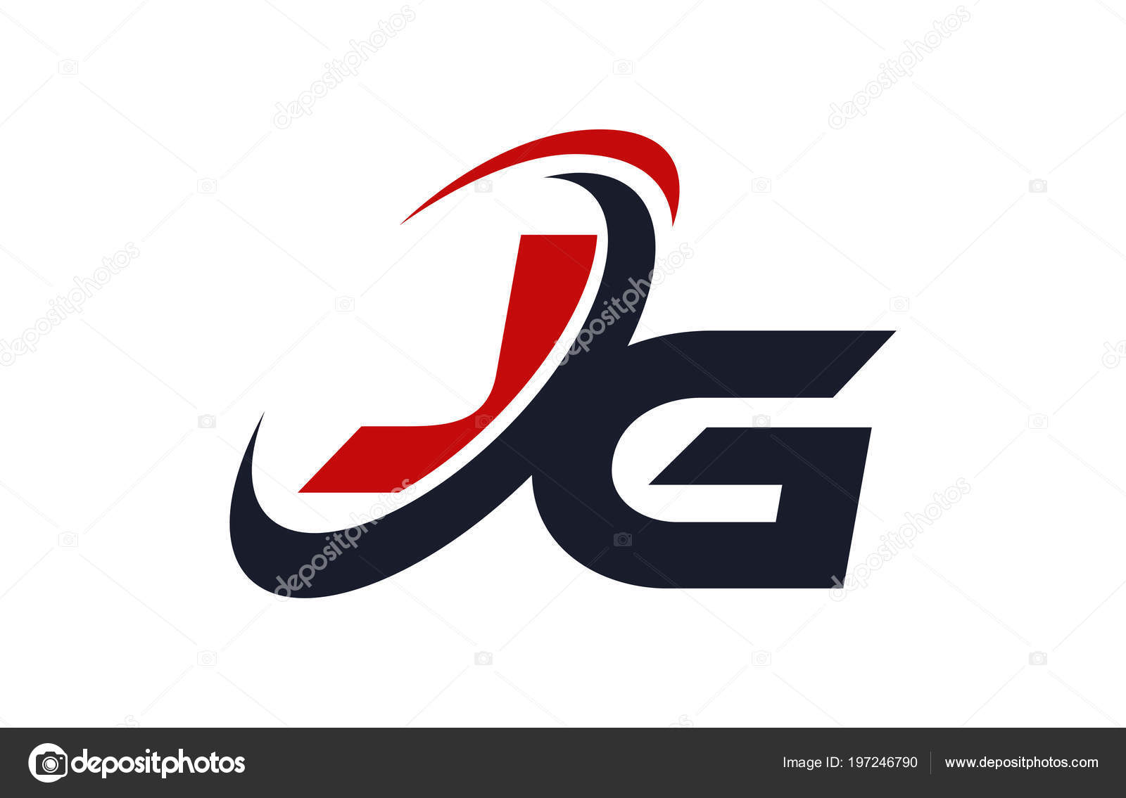 Jg Logo Images Vectorielles Jg Logo Vecteurs Libres De Droits Depositphotos
